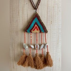 Beautiful Beaded Boho Necklace!